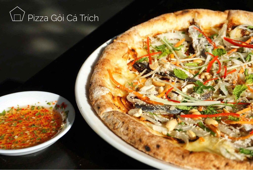 Món pizza lạ nhất tại The Home Pizza - Pizza Cá Trích